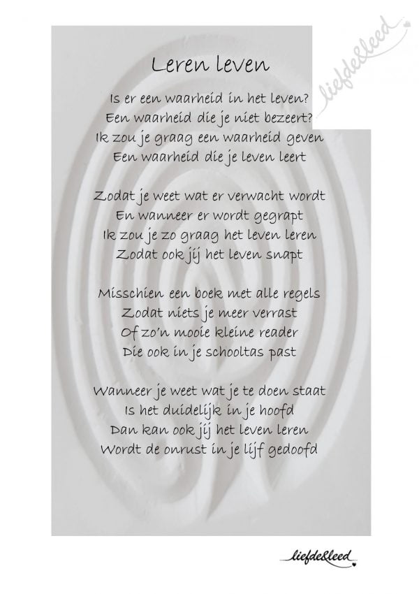 autisme gedicht