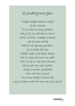 liefde en leed, gedichten
